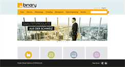 Desktop Screenshot of binary.ag