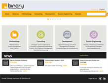 Tablet Screenshot of binary.ag