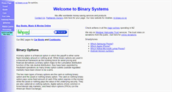 Desktop Screenshot of binary.co.nz