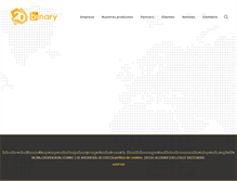 Tablet Screenshot of binary.es